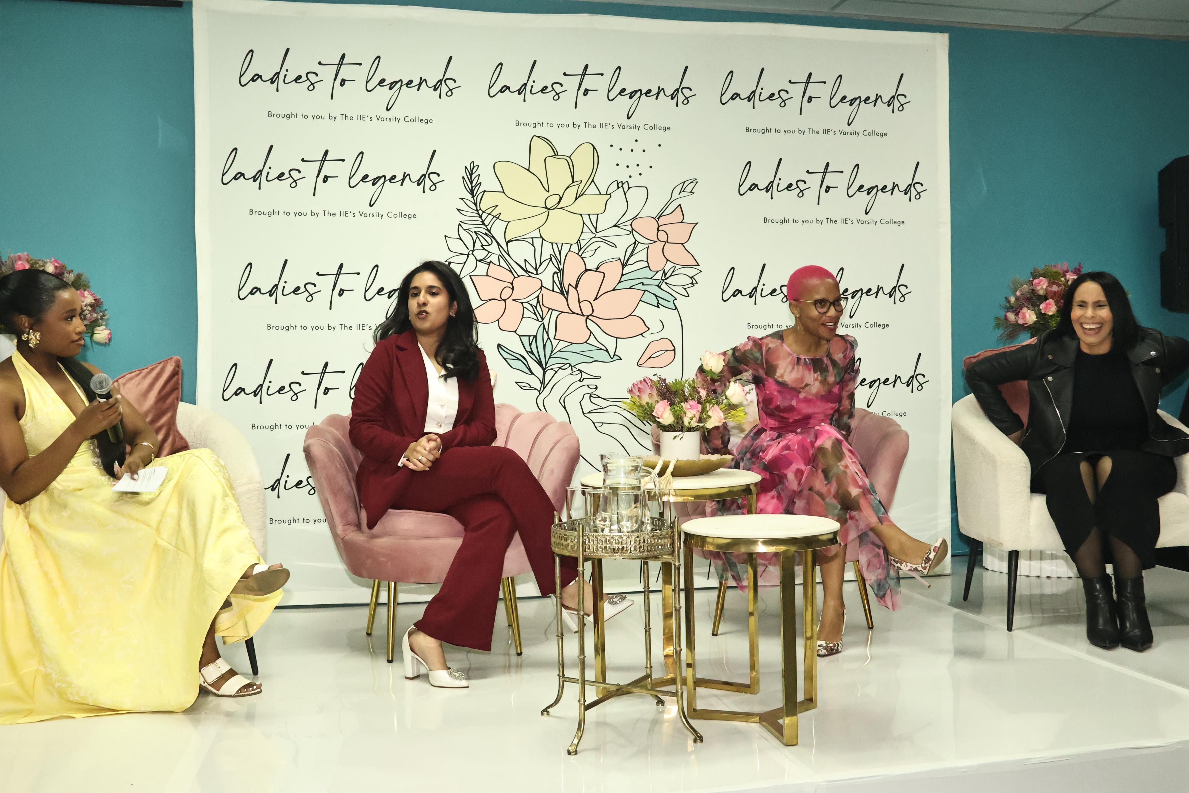Nolwazi on a speaker panel